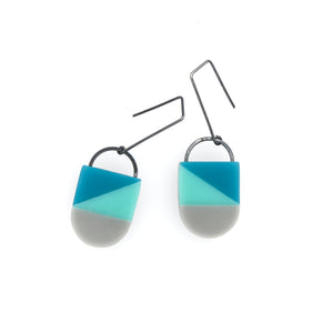 Siri Geo Triangles Earring