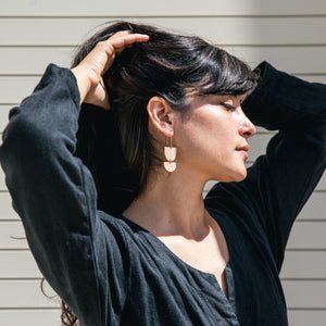 Flitta Earring · Double Semi-circle
