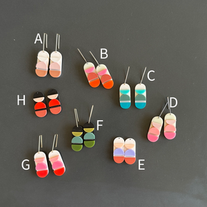 Abacus Earring · Med. | SALE