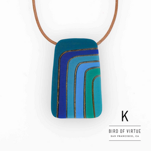 Asa Ombre Trapezoid Necklace