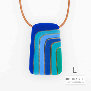 Asa Ombre Trapezoid Necklace