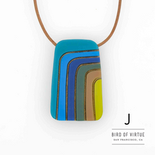 Asa Ombre Trapezoid Necklace