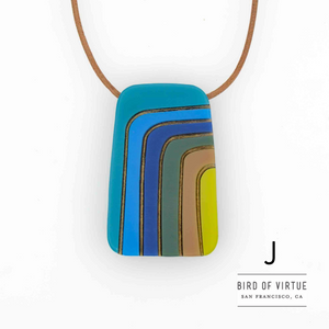 Asa Ombre Trapezoid Necklace