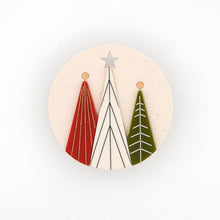 Snow Globe Brooch · Holiday Trees